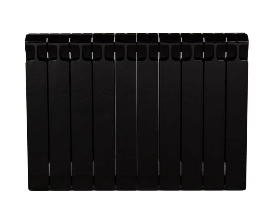 RIFAR 17 Радиатор биметаллический Monolit 500-10 Ду 3 4 Антрацит RM500103/49005 – изображение 2