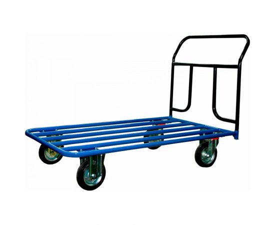 СТЕЛЛА-ТЕХНИК Тележка платформенная, 800х1400мм, трубчатая, КП-600Т-200-И – изображение 2