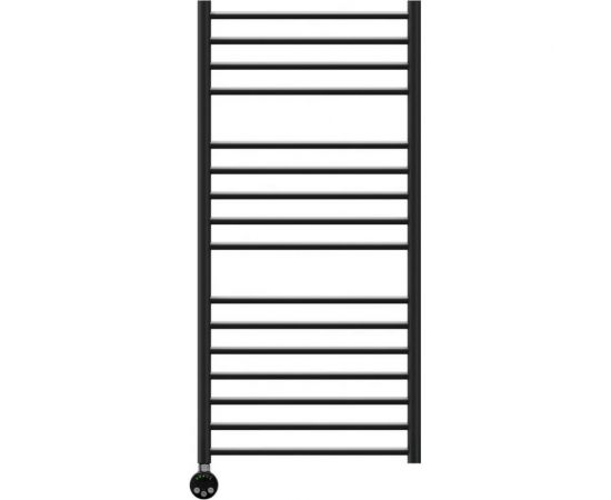 Lemark полотенцесушитель электрический Ursus П16 500x1100 левый/правый черный LM72116EBL – изображение 2