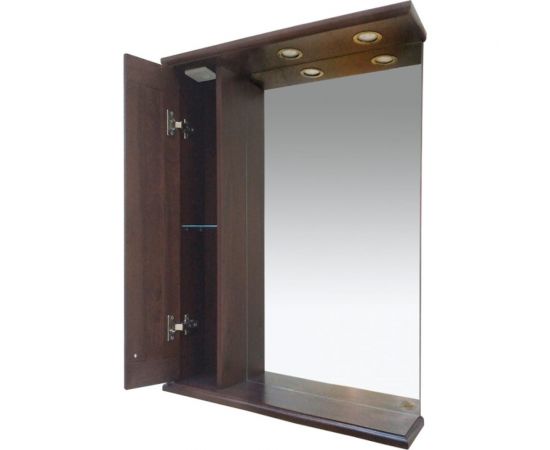 Misty Рим - 65 Зеркало со шкафчиком, лев., орех П-Рим03065-8025Л – изображение 2