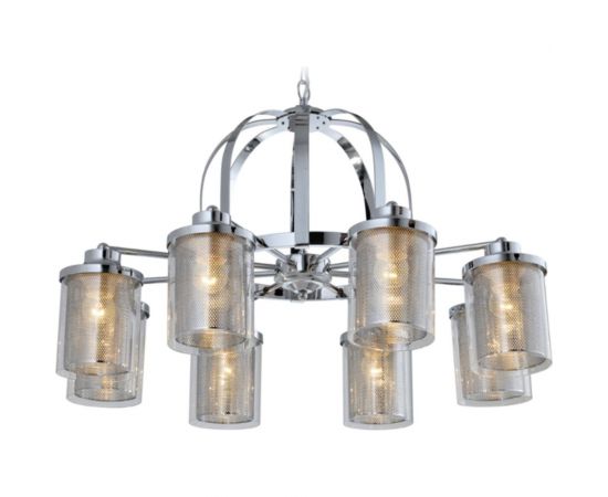 Rivoli Подвес Adriana P8 Хром 8хE27 40W 10 Б0047318 – изображение 2