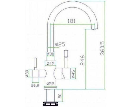 ZorG Смеситель для кухонной мойки SZR-1339 – изображение 2