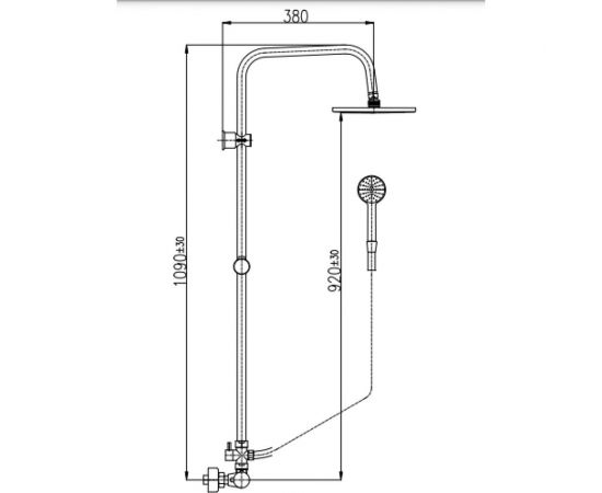 RavSlezak Смеситель TRM81.5/3CMATC – изображение 3