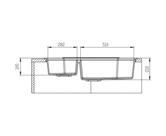 KitKraken Мойка Creek Graphite Y 900M 7024 – изображение 3