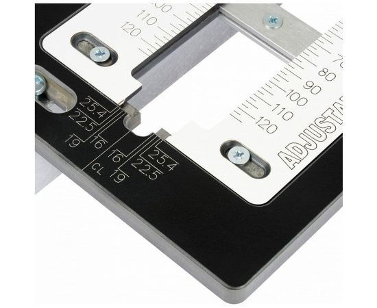 Trend Шаблон для врезки замков и защелок - для лицевых панелей длиной до 250 мм LOCK/JIG/B – изображение 3