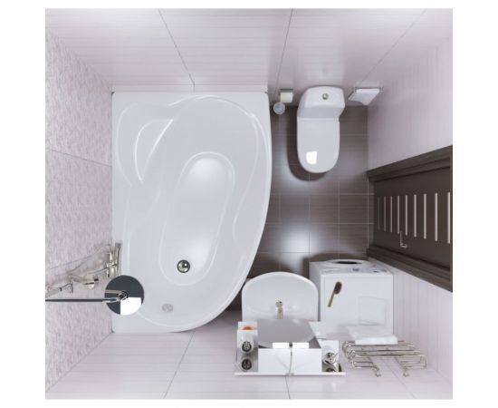 Triton Акриловая ванна Изабель 170 левая Н0000020131 – изображение 3