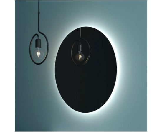 SANVIT Зеркало Сириус 600*600*30 Инфракрасный выключатель, LED подсветка зеркала по кругу zsirius60 – изображение 4