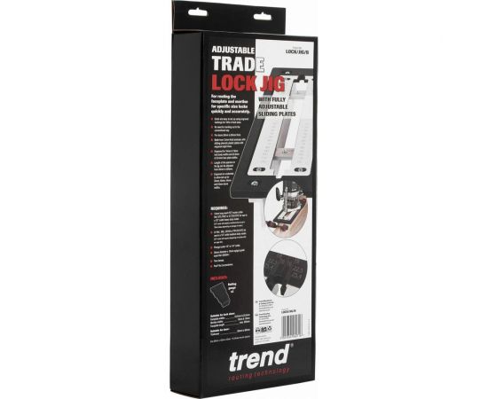 Trend Шаблон для врезки замков и защелок - для лицевых панелей длиной до 250 мм LOCK/JIG/B – изображение 4