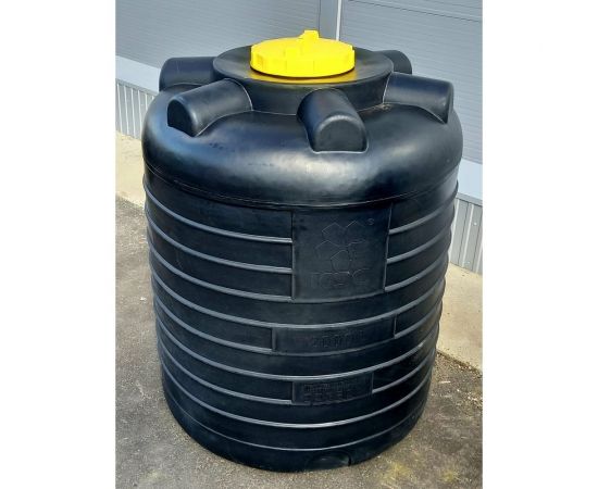 KSC Ёмкость цилиндрическая вертикальная 2000 л. чёрная КSC-C-BLACK-2000 – изображение 4