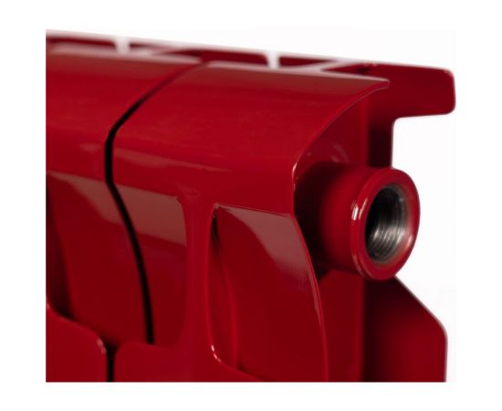 RIFAR 39 Радиатор биметаллический Monolit 500-12 Ду 3/4 RAL 3011 БОРДО RM500123/43011 – изображение 4