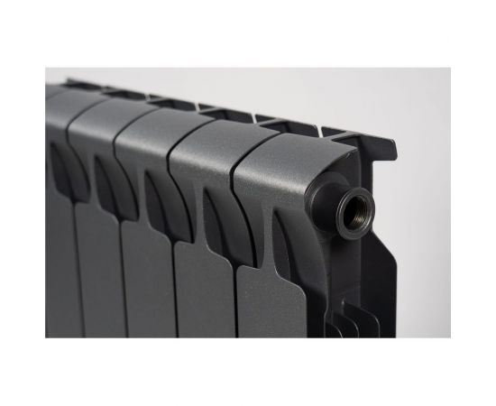 RIFAR 09 Радиатор биметаллический Monolit 500-12 Титан RM500123/47012 – изображение 4