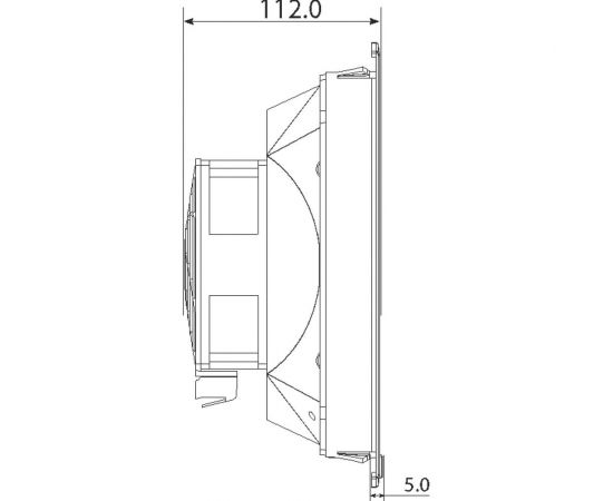 Plastim Вентилятор с фильтром PTF2500, 115м3/ч. 230В АС, IP54 PTF2500 – изображение 5