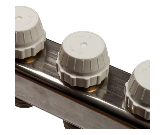 STOUT Коллектор из нержавеющей стали с расходомерами, с клапаном вып. воздуха и сливом 5 вых. SMS-0927-000005 RG008Q1TNMQ4N7 – изображение 5