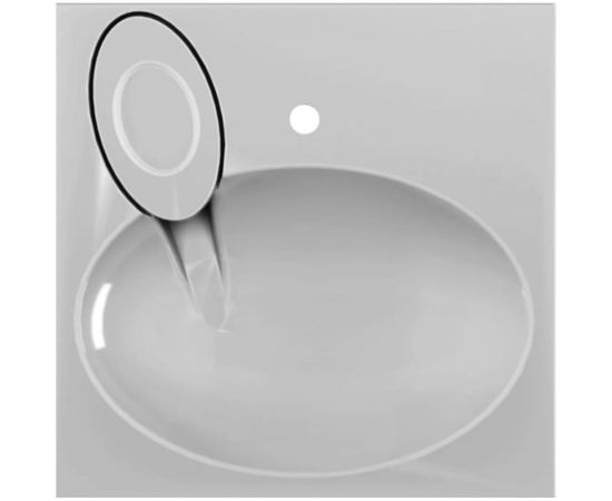 Paola Накладная раковина Liguria-60x60 – изображение 5