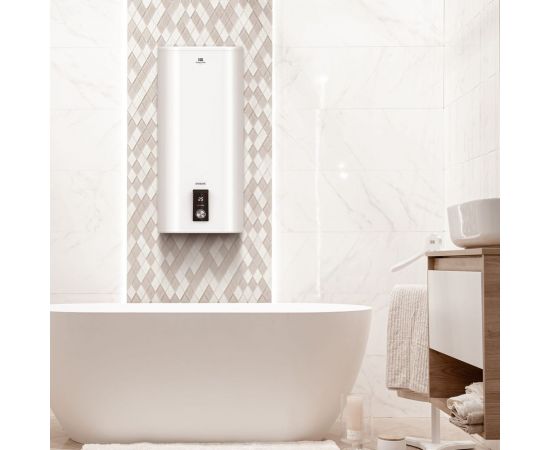 Timberk Накопительный в/н НЕРЖ,FSI3,50л,верт.,плоск. ИК ТЭН 2000 Вт SWH FSI3 50 V – изображение 5