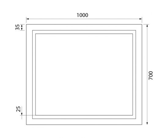 IDDIS Зеркало с подсветкой и термообогревом 100 см Zodiac ZOD10T0i98 – изображение 8