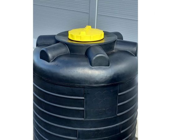 KSC Ёмкость цилиндрическая вертикальная 2000 л. чёрная КSC-C-BLACK-2000 – изображение 8
