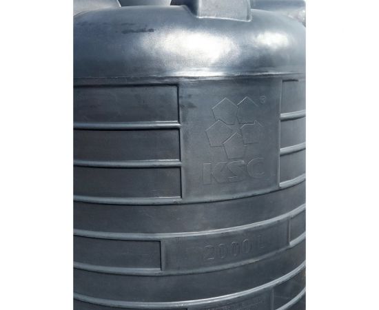 KSC Ёмкость цилиндрическая вертикальная 2000 л. чёрная КSC-C-BLACK-2000 – изображение 10
