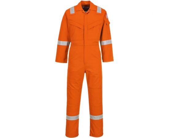 PORTWEST Огнестойкий антистатический комбинезон с двумя карманами FR50, размер XL FR50ORRXL 