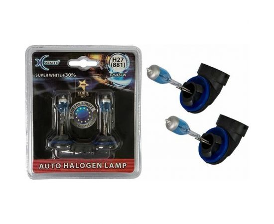 Автомобильная лампа XENITE SUPER WHITE H27/881, PGJ13, 12 В, 2 шт. 1007039 