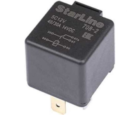 Реле 5-контактное StarLine SL 5C 12V, с держателем 12В, 150мА 1012661 