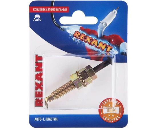Автомобильный концевик REXANT с гайкой, пластиковый шток 06-0129-A 