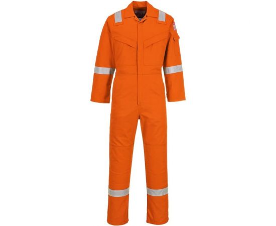 PORTWEST Огнестойкий антистатический комбинезон с двумя карманами FR50, размер M FR50ORRM 