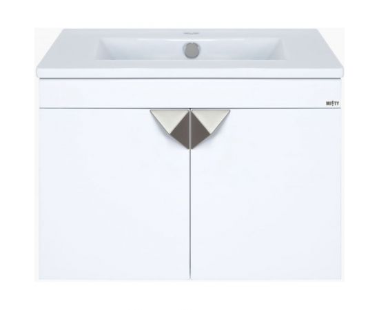 Misty Сахара - 60 Тумба прямая подвесная белая Пр-Сах06060-0011По 