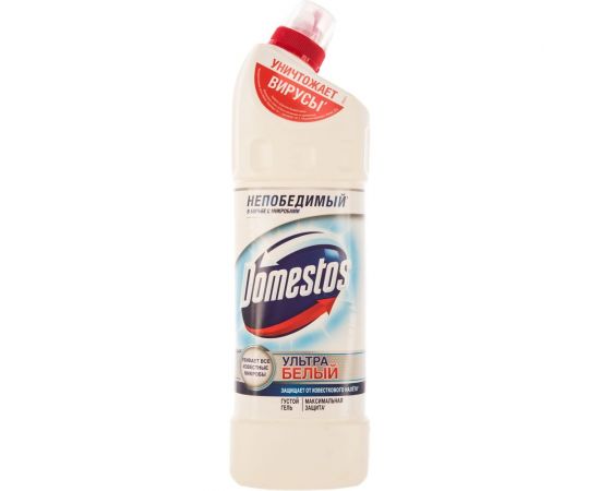 Средство для уборки туалета DOMESTOS Эксперт сила 7 Ультра Белый 601748 