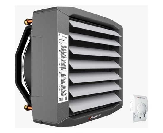Воздухонагреватель FLOWAIR модель LEO S3, в комплекте с консолью и комнатным термостатом, 54404 