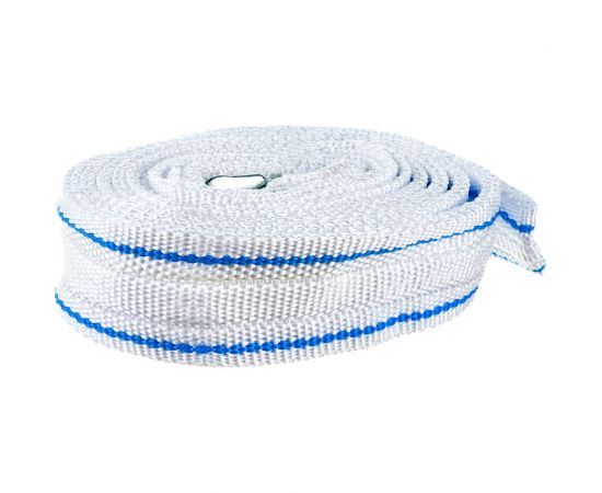 Ленточный буксировочный трос АВТОСТОП 10000кг L - 6м, с крюками в чехле AB-10ЧK 