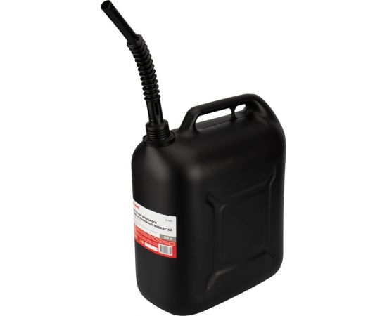 Канистра пластиковая 20 л для бензина и ГСМ черная сертифицирована REXANT 80-0209 