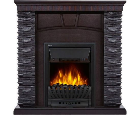 Firelight Портал Porto Classic камень черный, шпон венге НС-1202940 