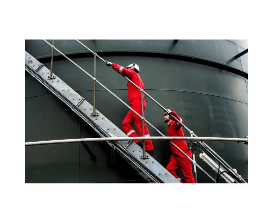 PORTWEST Огнестойкий антистатический комбинезон с двумя карманами FR50, размер XL FR50ORRXL – изображение 2