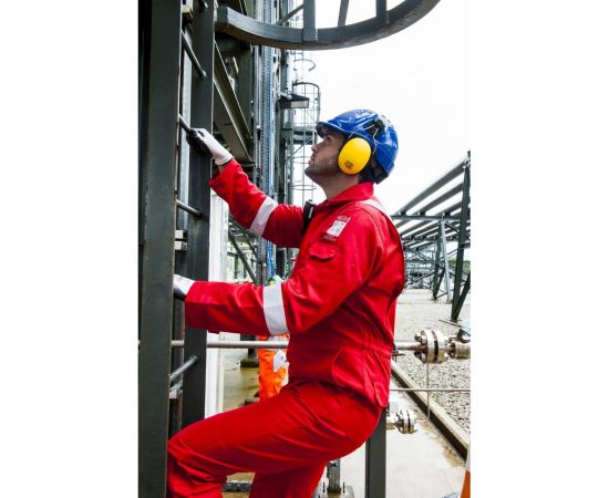 PORTWEST Огнестойкий антистатический комбинезон с двумя карманами FR50, размер XL FR50ORRXL – изображение 11