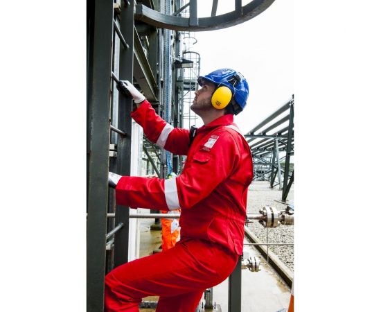 PORTWEST Огнестойкий антистатический комбинезон с двумя карманами FR50, размер M FR50ORRM – изображение 11