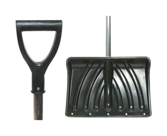 Лопата Скобяной 465х340 мм, алюминиевый черенок, с ручкой 009259 – изображение 2
