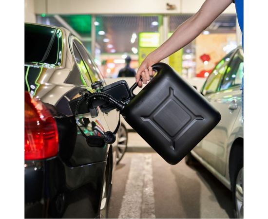 Канистра пластиковая 20 л для бензина и ГСМ черная сертифицирована REXANT 80-0209 – изображение 2