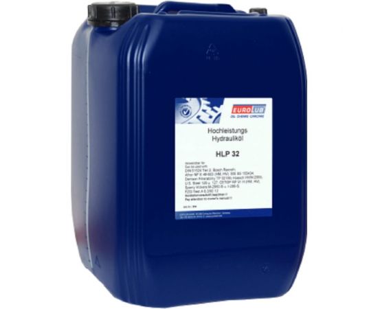 EUROLUB масло гидравлическое HLP ISO-VG 32 Oil 20л 504020 – изображение 2