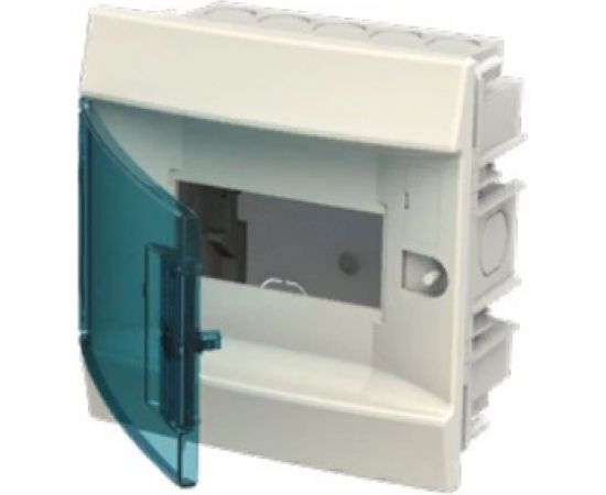 Бокс в нишу ABB Mistral41 6М зеленая дверь, без клемм, белый 1SLM004100A1201 – изображение 2