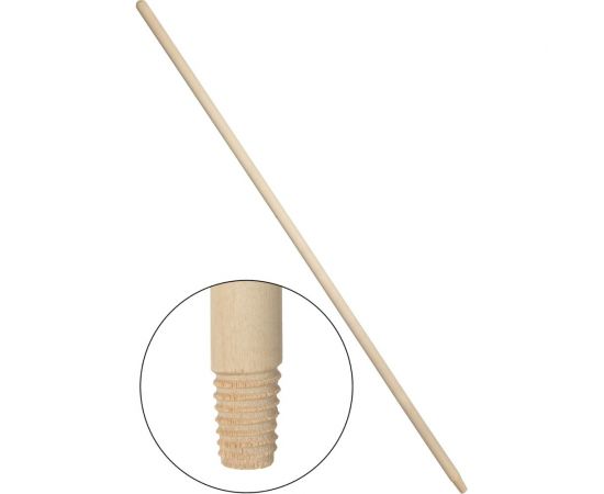 Деревянный черенок для щёток сорт высший, 25х1200 мм, береза бессучковая YOZHIK Y/9650 – изображение 2