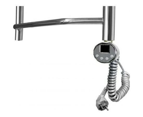 Domoterm Полотенцесушитель электрический тэн справа, Лаура П5 500х500 ER – изображение 2