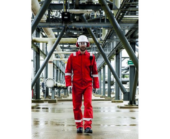 PORTWEST Огнестойкий антистатический комбинезон с двумя карманами FR50, размер XL FR50ORRXL – изображение 3