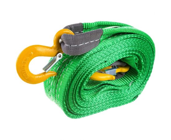 Буксировочный трос АвтоDело крюк-крюк, лента 6 м, 13 т 44514 14792 – изображение 3