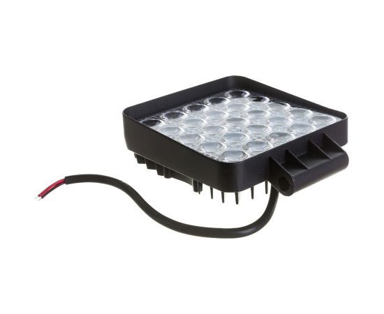 Фара рабочего света АВТОЭЛЕКТРИКА LED квадр., 12/24В, 25 светодиодов/75Вт, рассеяный (ближний) свет AE75S-25LED-42PC – изображение 3