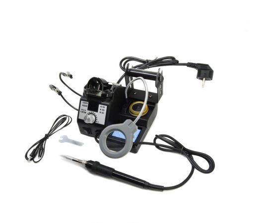 Паяльник W.E.P 926 LED-IV 60W с лупой и держателем плат М7752078 – изображение 3