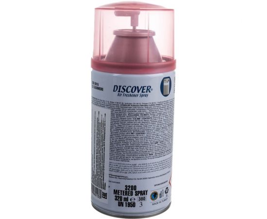 Сменный баллон для автоматического освежителя DISCOVER CASHMERE 320 мл женственный DSR 0016-23 – изображение 3