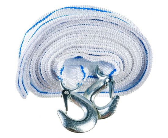 Ленточный буксировочный трос АВТОСТОП 10000кг L - 6м, с крюками в чехле AB-10ЧK – изображение 4