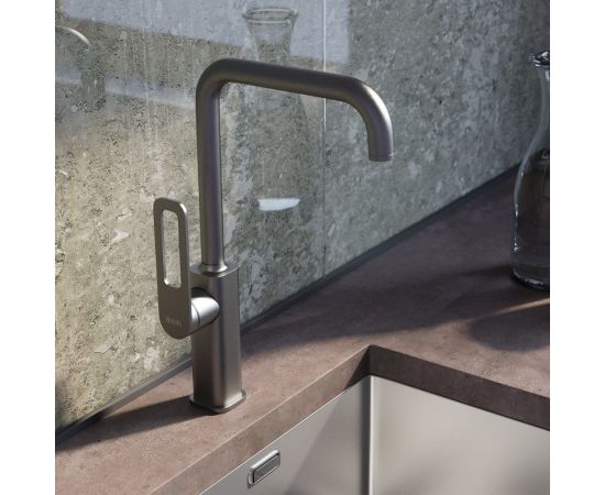 IDDIS Смеситель для кухни, графит, Slide, SLIGM00i05 – изображение 4