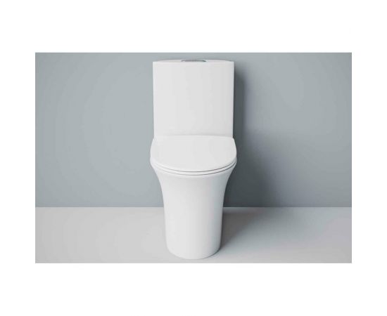 EVA GOLD Монолит SM9612, безободковый, тонкое сиденье ДП с быстрым съёмом УТ-00002052 – изображение 4